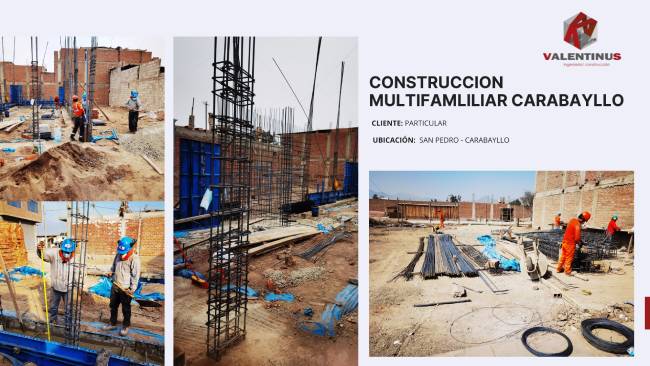 Construcción multifamiliar Carabayllo