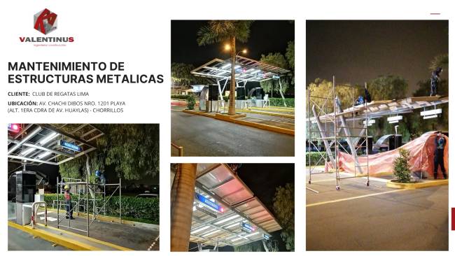 Mantenimiento de estructuras metálicas