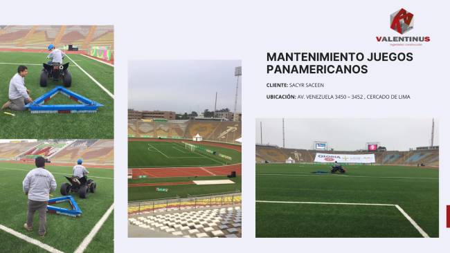Mantenimiento Juegos Panamericanos