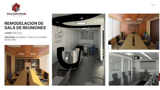 Remodelación de sala de reuniones