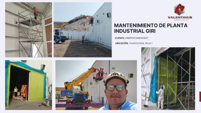 Mantenimiento de planta industrial Giri